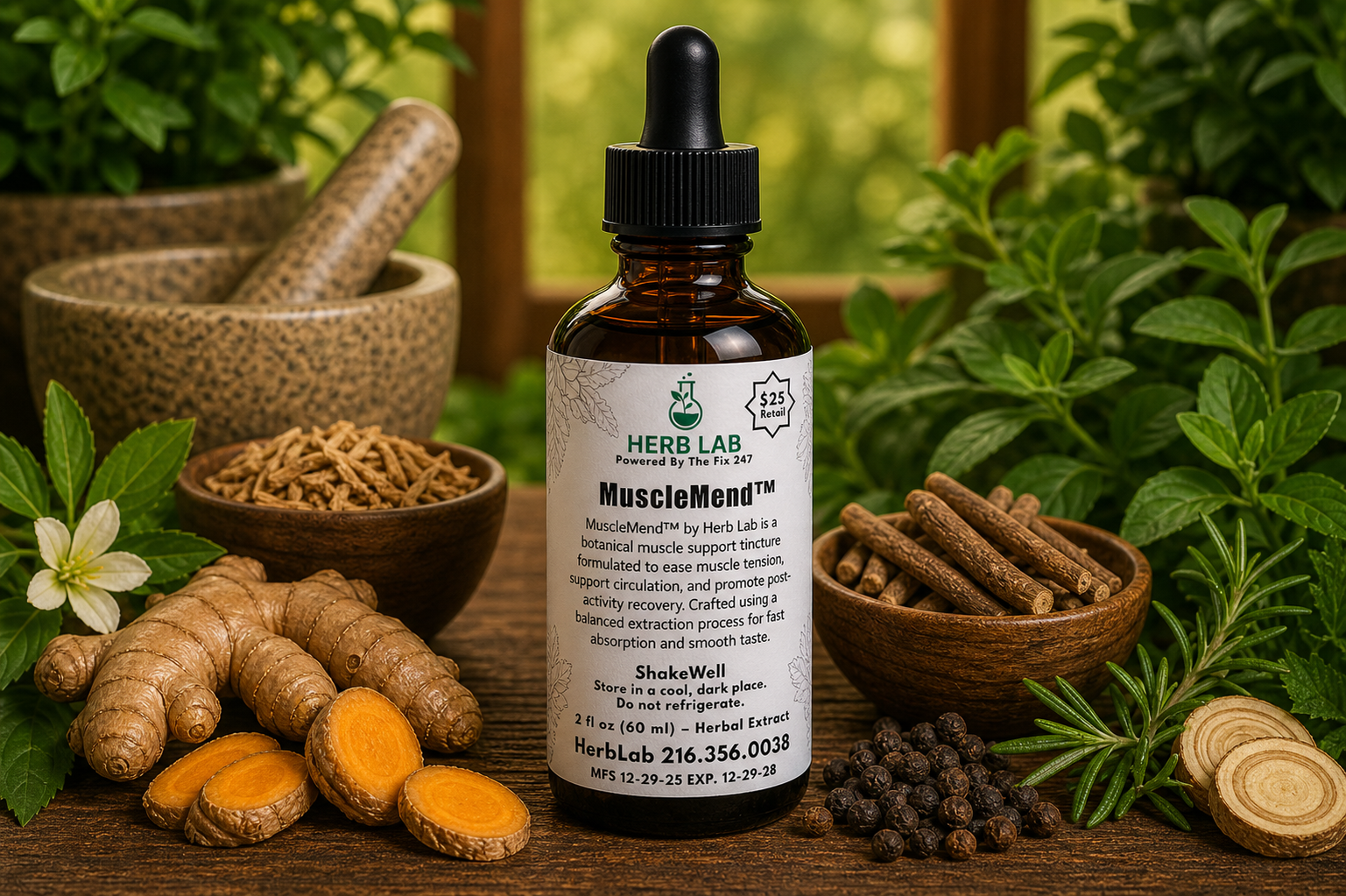 Herb Lab® – MuscleMend™ Tincture