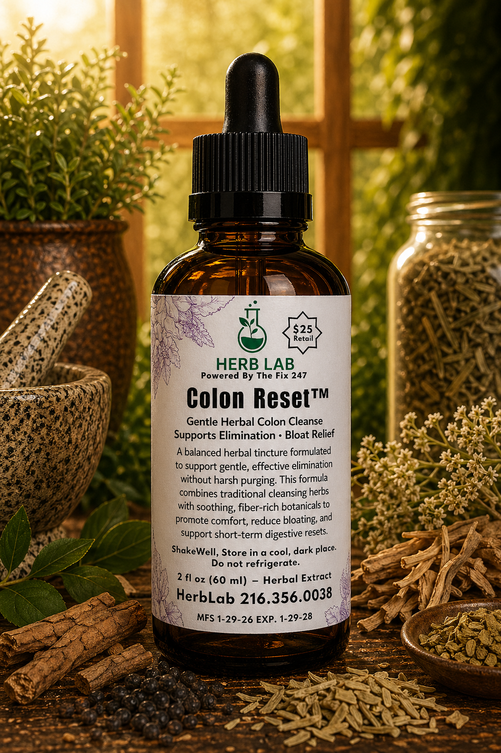 Herb Lab®-Colon Reset ™ Tincture