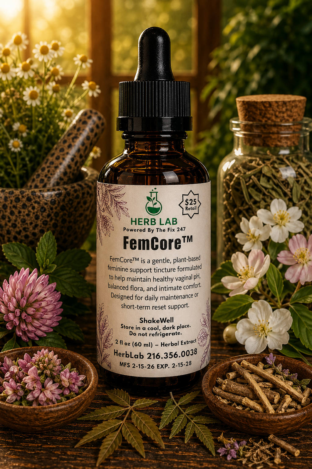 Herb Lab® FemCore™ Feminine Support Tincture