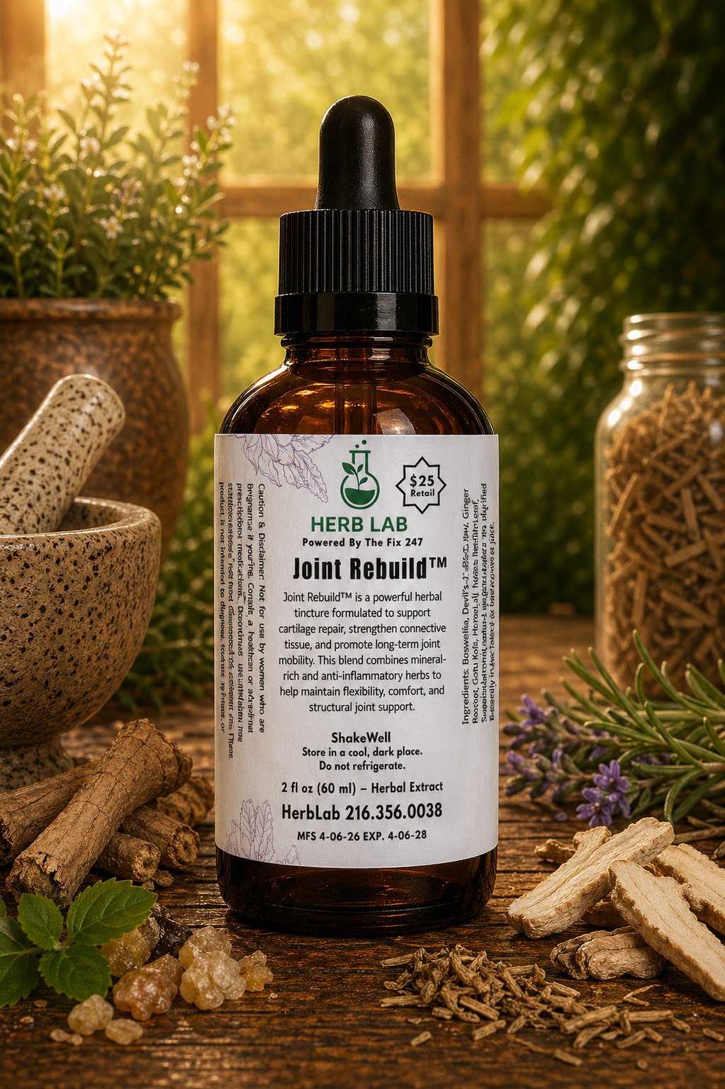 Herb Lab® | Joint Rebuild Tincture