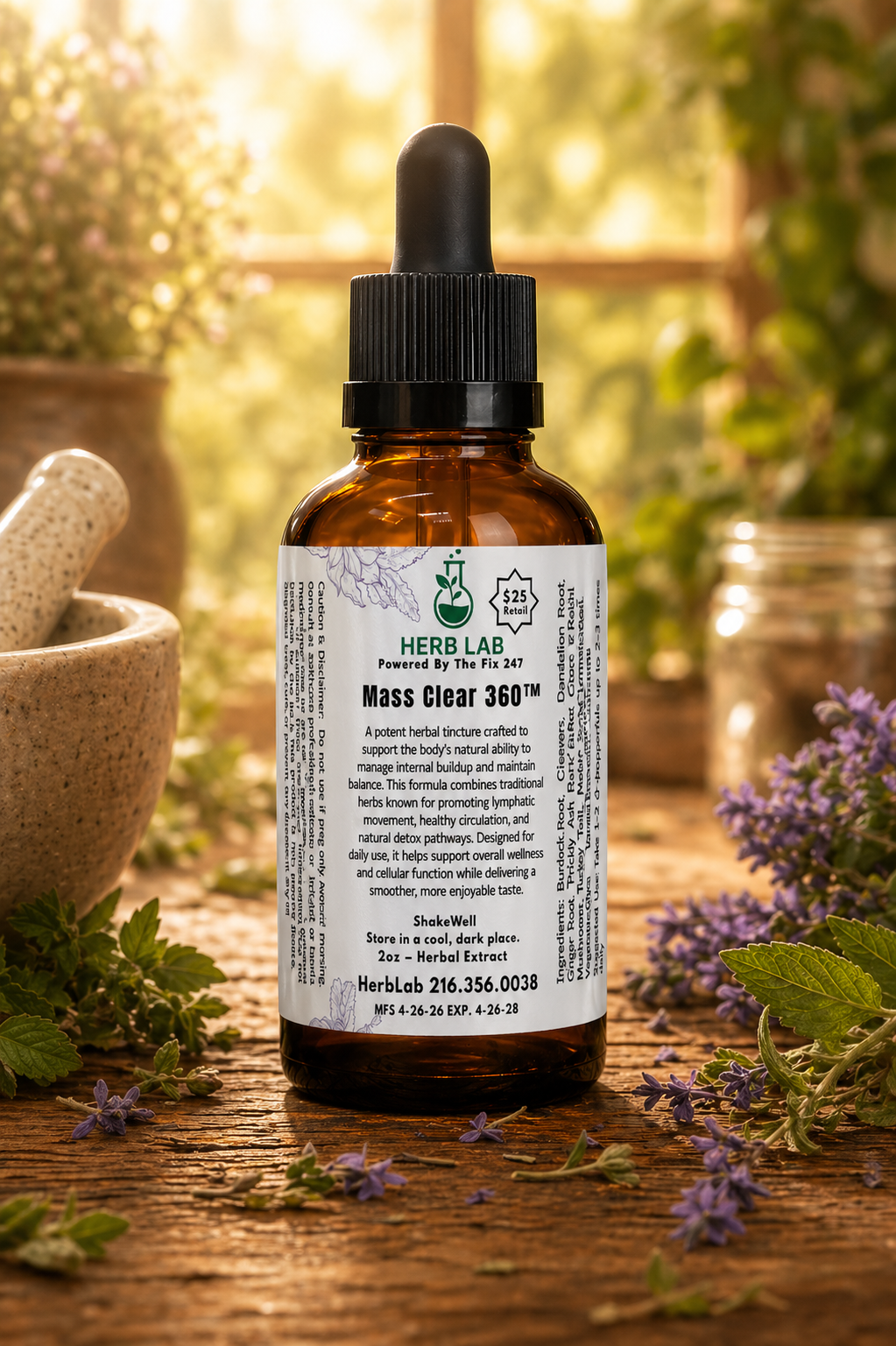 Herb Lab® | Mass Clear 360 Tincture