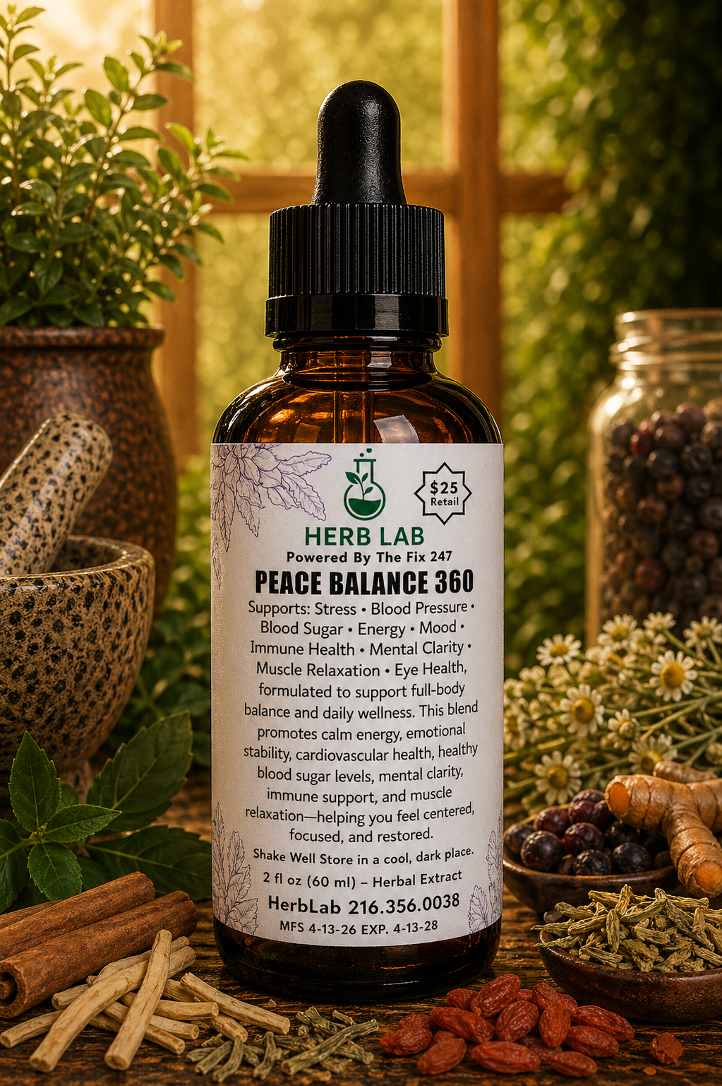 Herb Lab® | Peace Balance-Women Tincture