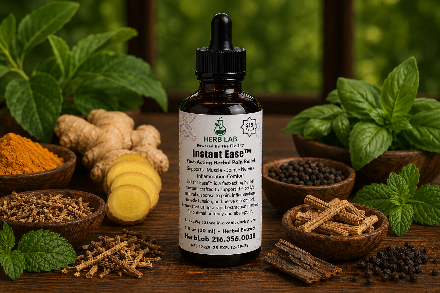 Herb Lab -Instant Ease™ Tincture